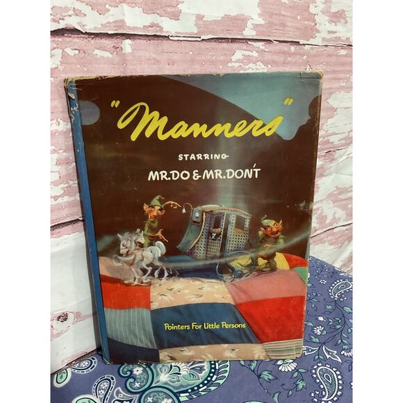 1943 “MANNERS” Starring Mr. Do & Mr. Don’t - Picture 13 of 15